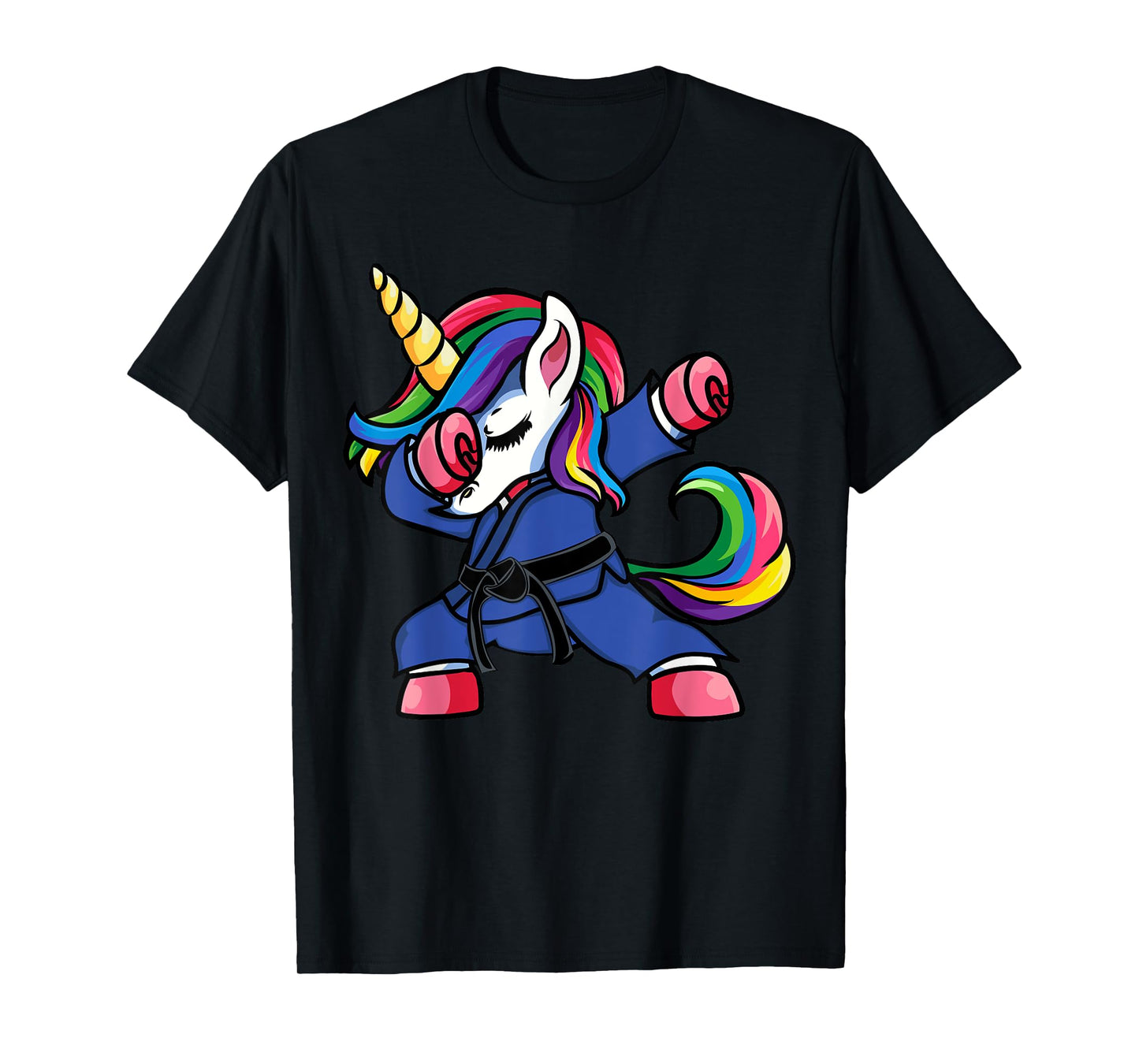 Dabbing Unicorn Brazilian Jiu Jitsu Mom Tee, BJJ Women Girls T-Shirt