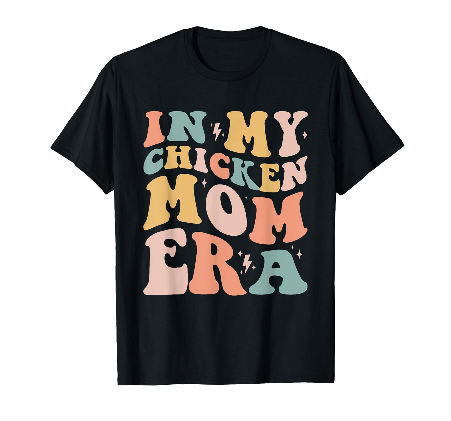 In My Chicken Mom Era Retro T-Shirt