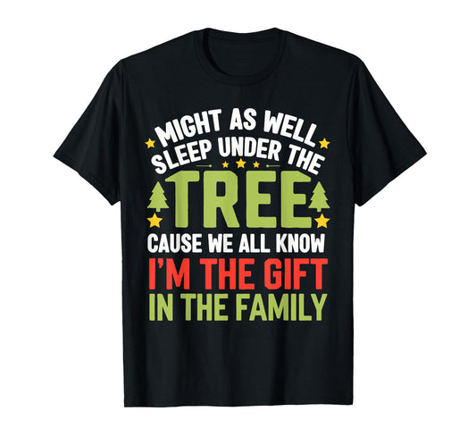 Funny Christmas Kids Mens Christmas Pajamas Women Boys Xmas T-Shirt
