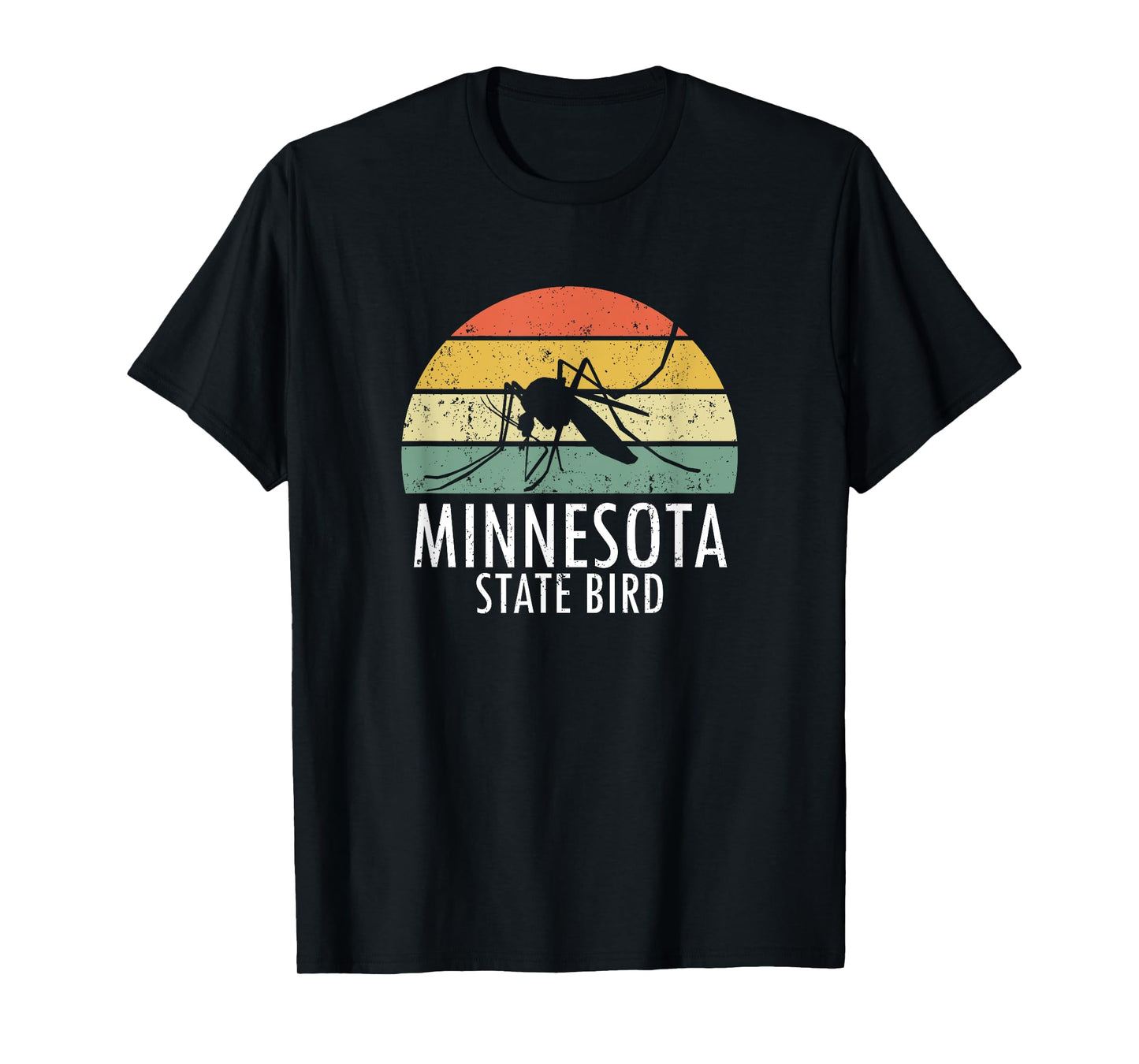 Minnesota Mosquito State Bird Funny Camping Outdoors T-Shirt