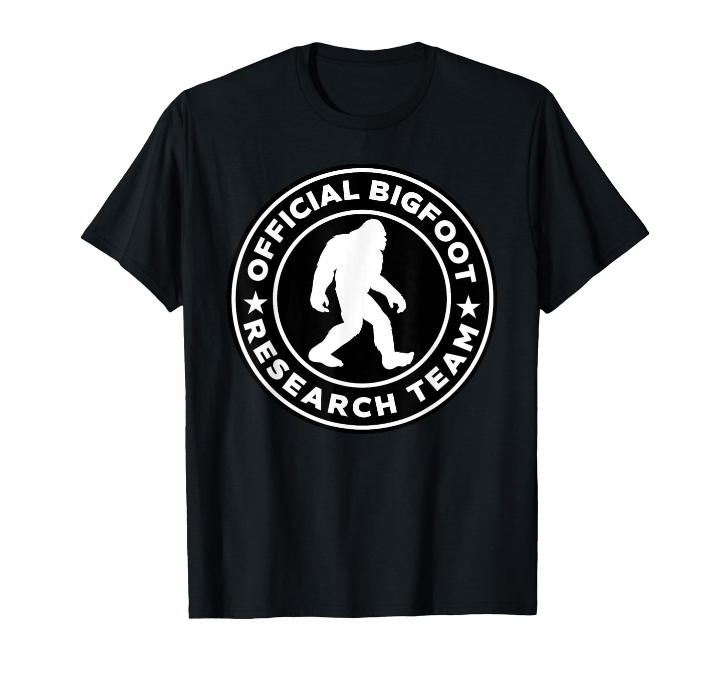 Miftees Halloween Tees Official Bigfoot Research Team T-Shirt