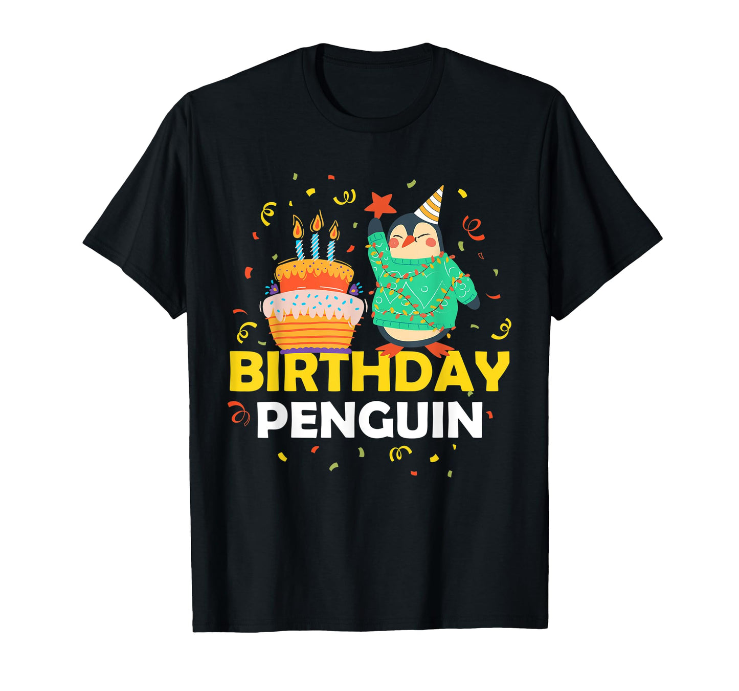 Birthday Penguin T-Shirt