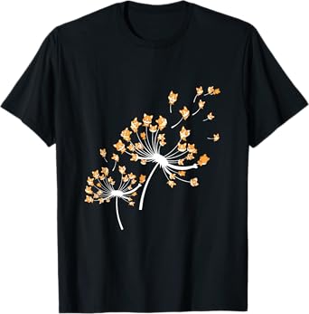 Corgi Flower Fly Dandelion Funny Dog Owner Lover T-Shirt for Men Women Girls Kids