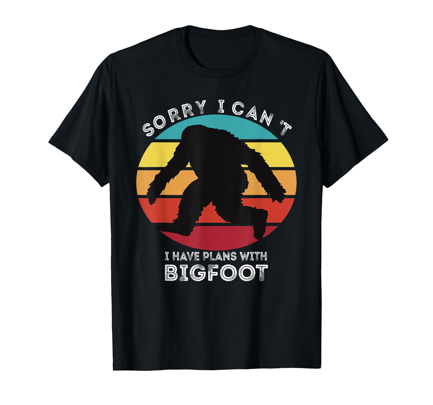 I have Plans With Yeti Sasquatch Men Kids Bigfoot T-Shirt