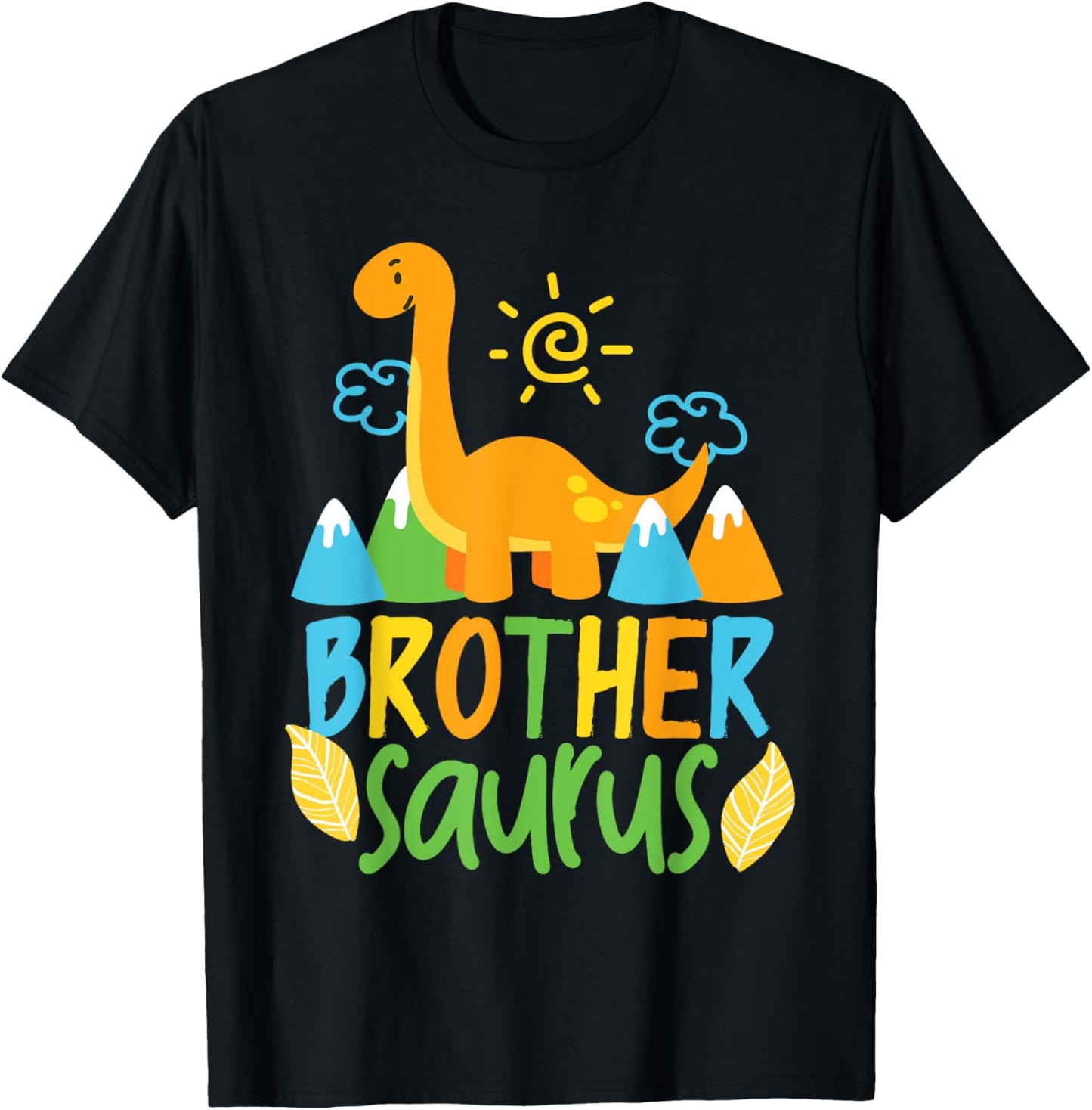 Brother Saurus Dinosaur For Kids Boys T-Shirt