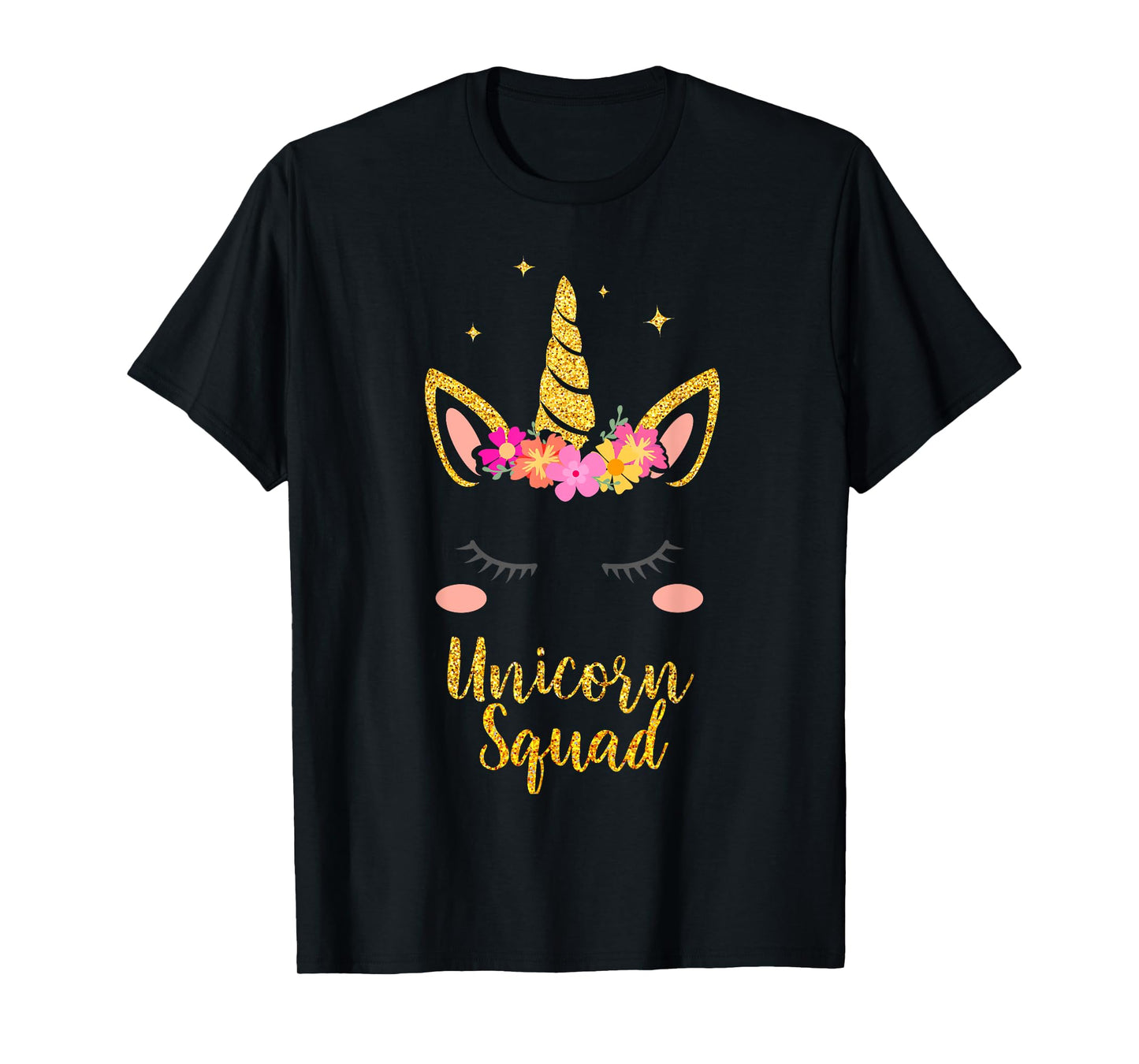 Unicorn Squad Tee, Cute Fantasy Design For Girls and Women T-Shirt