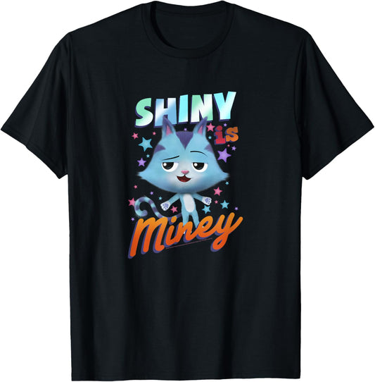 Gabby's Dollhouse Catrat Shiny Is Miney Portrait T-Shirt