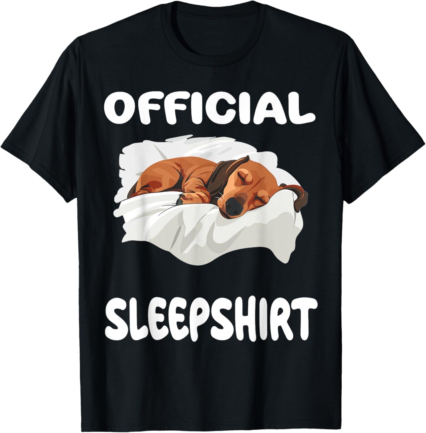 Dachshund Doxie Dog Official Sleepshirt Pajamas Nightgown T-Shirt