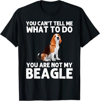 Funny Beagle Design For Men Women Hound Beagle Dog Lovers T-Shirt