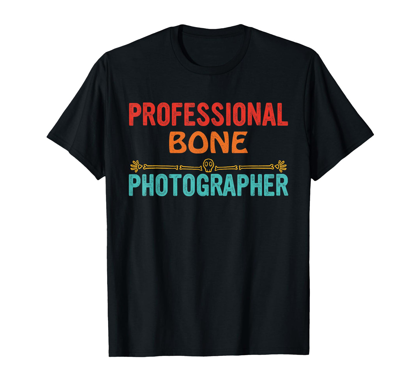 Professional Bone Photographer Vintage Design T-Shirt