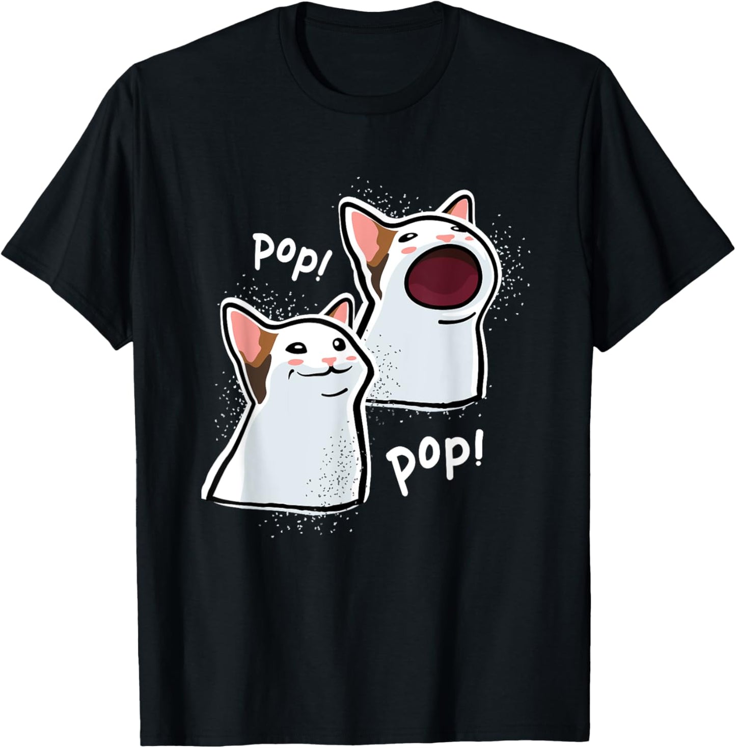 Popping Cat Meme / Pop Cat / Funny Cat Memes T-Shirt