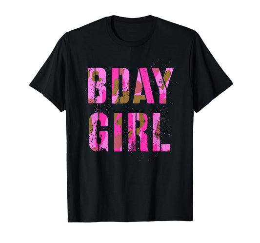 Camouflage Hunter BDAY GIRL Pink Camo Huntress Birthday Mom T-Shirt