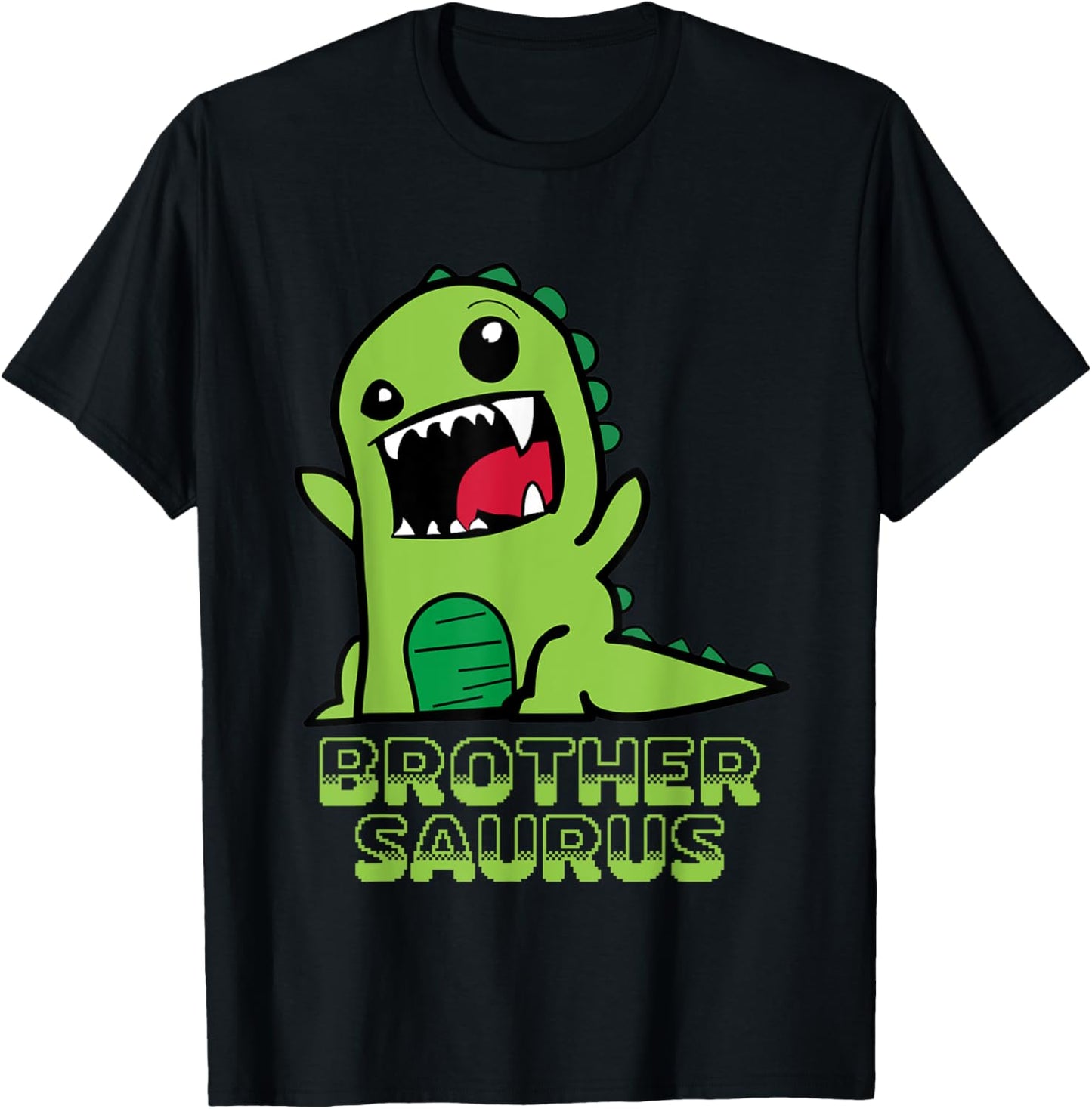 Brothersaurus | Funny Brother Dino | Kid Boys Dinosaur T-Shirt