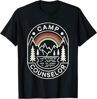 Camp Counselor Shirt Camper Summer Camping Staff T-Shirt