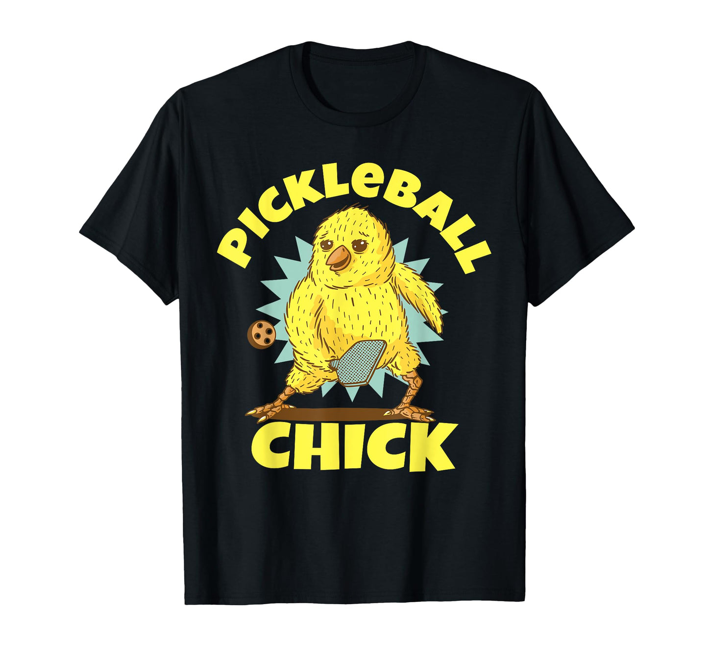 Funny Pickleball Shirt Pickleball Chick Player Loves to Play T-Shirt