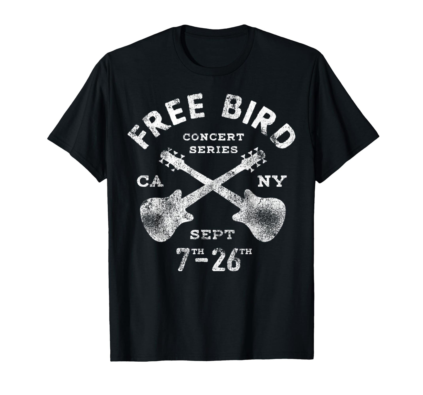 Free Bird Concert Series CA NY T-Shirt