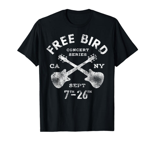 Free Bird Concert Series CA NY T-Shirt