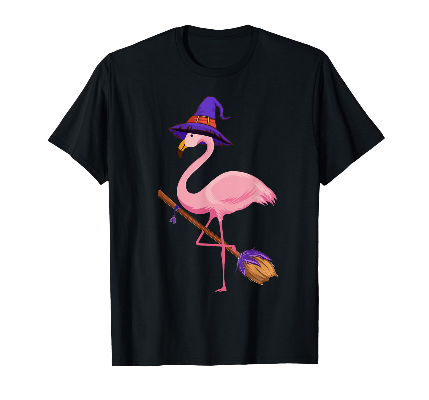 Halloween Flamingo Funny Flamingo Lover Witch Has Halloween T-Shirt