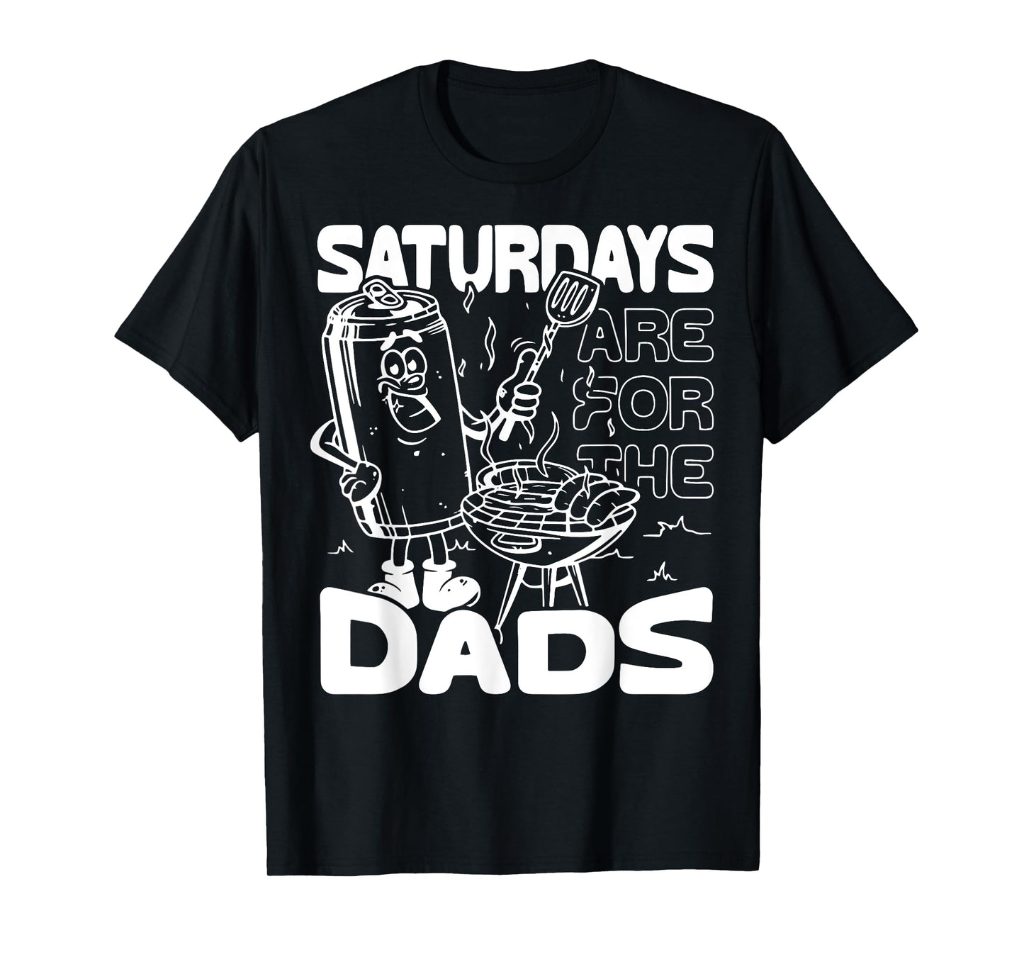 Bbq Grill Saturdays Are For The Dads T-Shirt