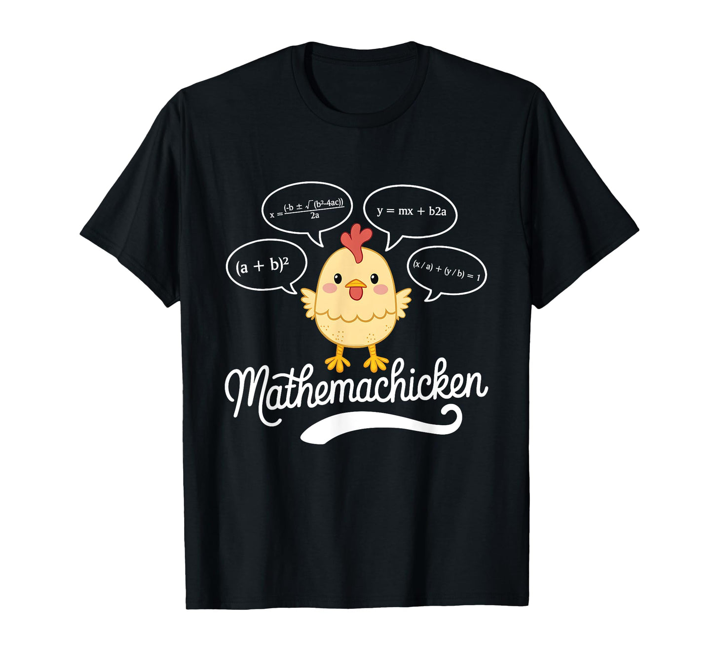 Mathemachicken Math Chicken Teacher Retire Mathematician T-Shirt
