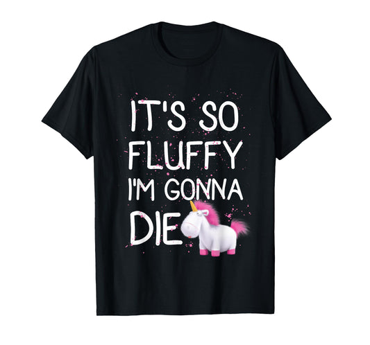 Despicable Me Minions It's So Fluffy Unicorn Graphic T-Shirt T-Shirt