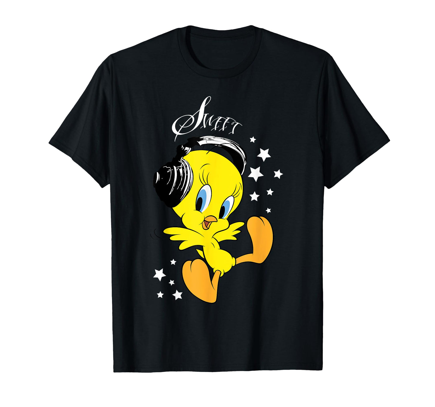 Kids Tweety Headphones T-Shirt