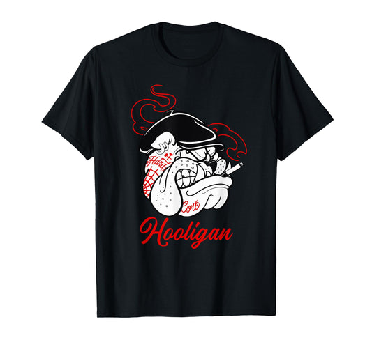 New York Hardcore Bulldog Hooligan Street Punk Revolution T-Shirt for Men Women