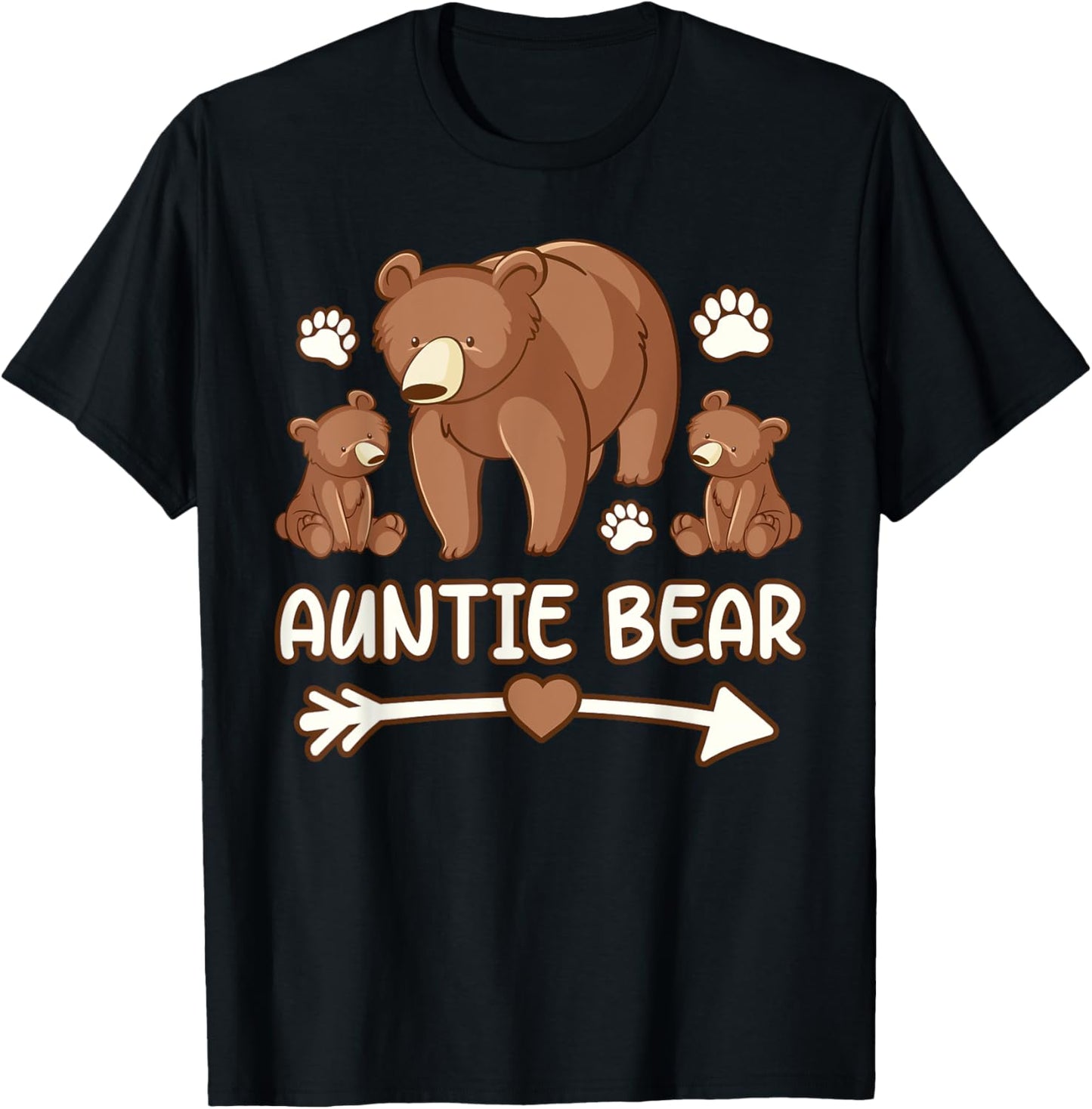 Auntie bear shirt for women, Auntie bear 2 cub shirt T-Shirt
