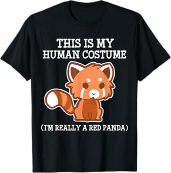 Red Panda Halloween Costume tee boy boys mens men Kids Youth T-Shirt
