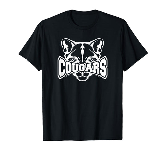 Cougars Teacher Student School Sports Fan Team Spirit T-Shirt