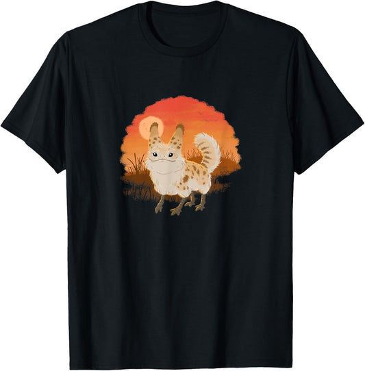 Star Wars: Ahsoka Loth-Cat Fluffy Sunset Vignette Portrait T-Shirt