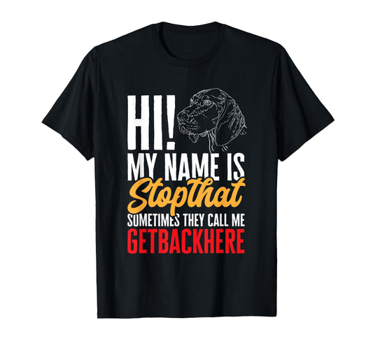 German Shorthaired Pointer GSP Dog T-Shirt