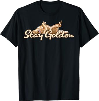 Golden Retriever "Stay Golden" T-Shirt