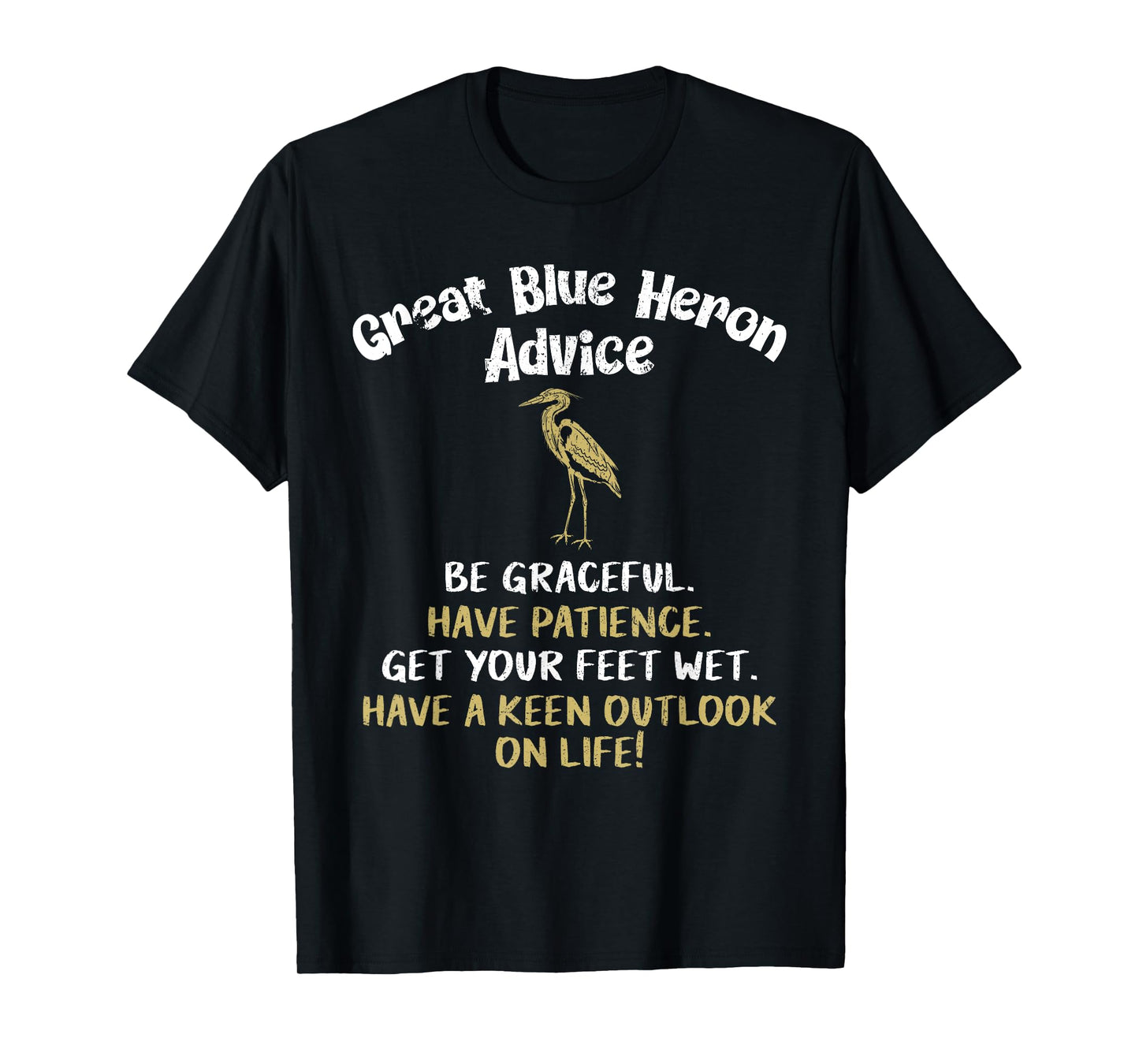 Blue Heron Bird T-Shirt