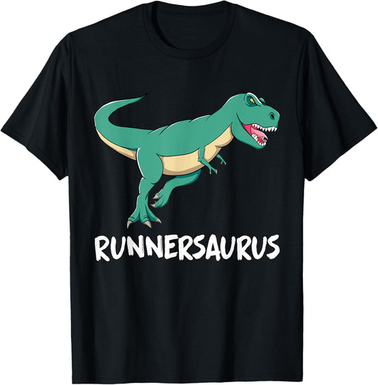 Dinosaur T-Rex Dino Funny Exercise Cardio Running Motivation T-Shirt