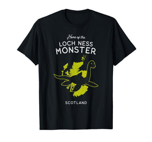 Home of the Loch Ness Monster – Scotland UK Cryptid T-Shirt