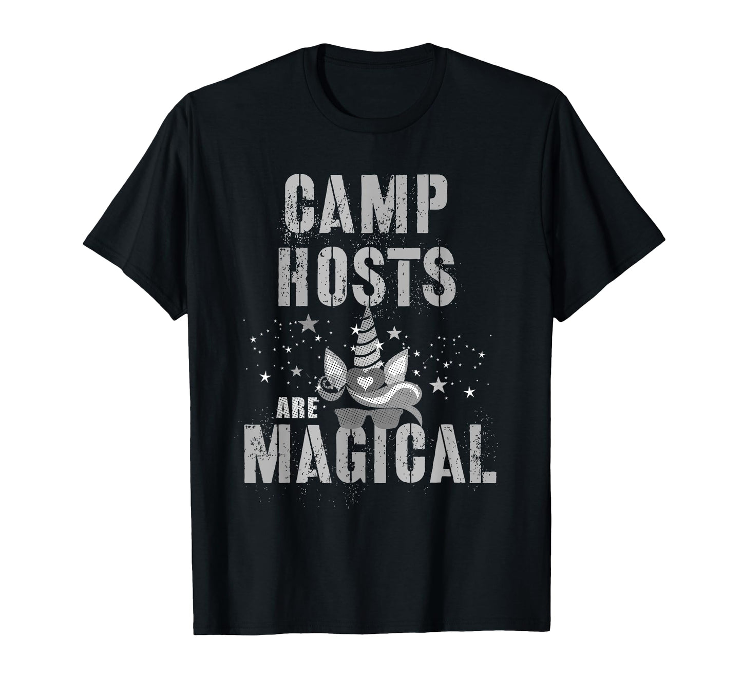 Funny CAMP HOSTS ARE MAGICAL Host I'm Unicorn Cool Mythical T-Shirt