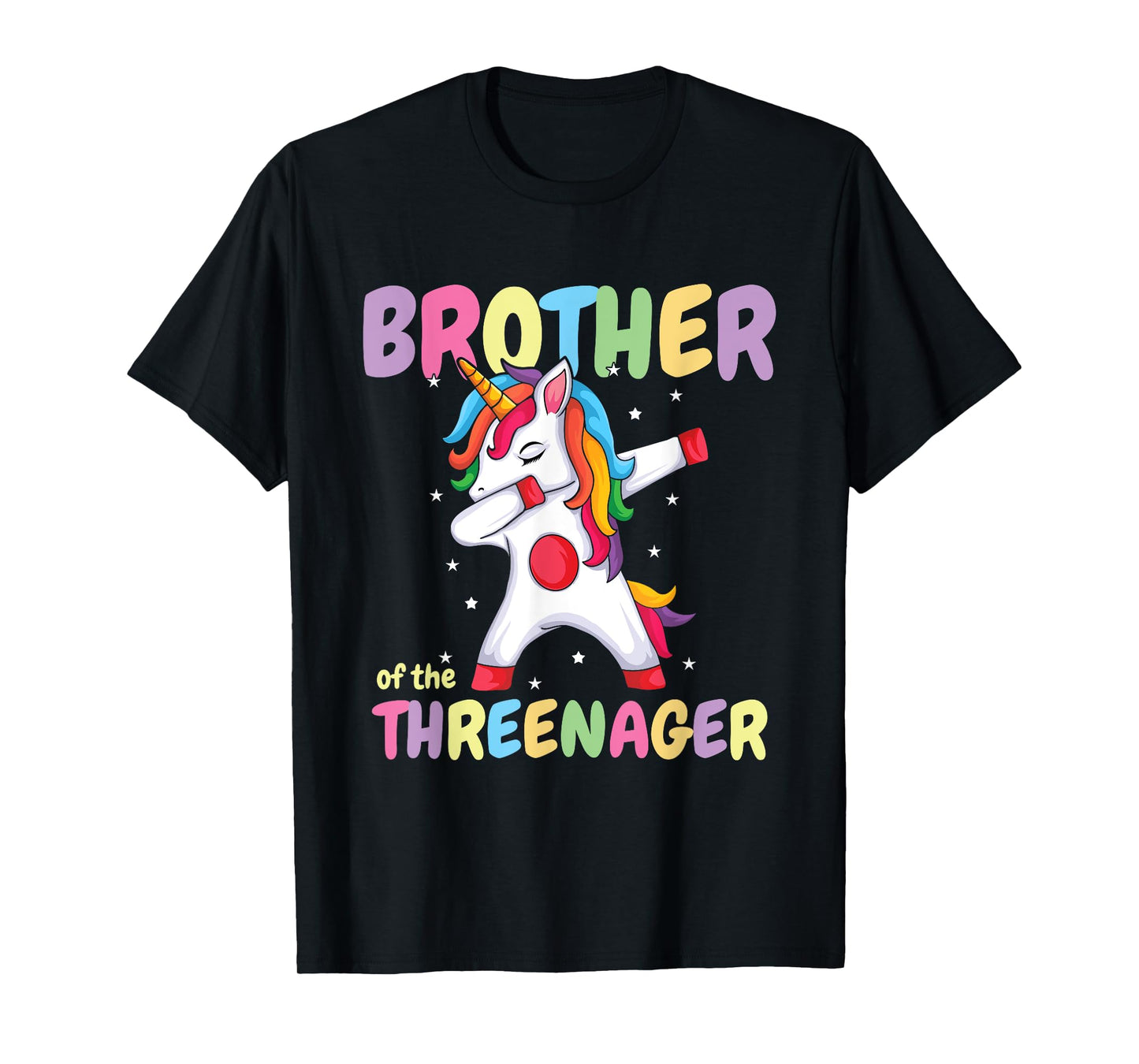 Brother Of The Threenager Birthday 3 Years T-Shirt