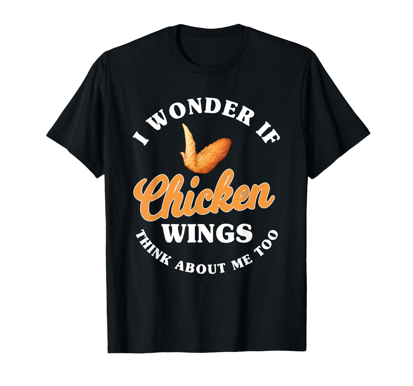 Funny Chicken Wings Saying Hot Wing Fast Food T-Shirt