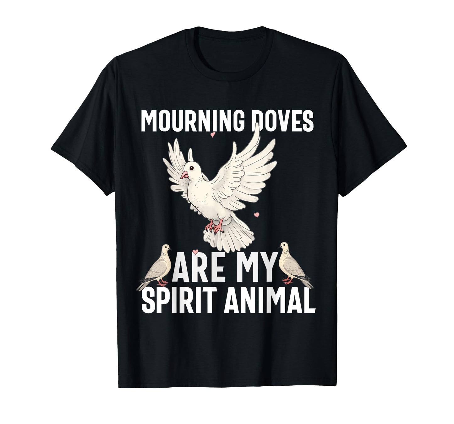 Mourning Dove Bird Lover Women Men Girl Boys Turtle Dove T-Shirt