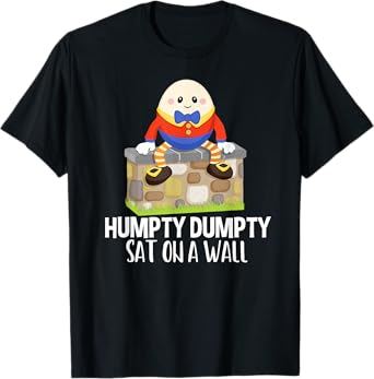 Humpty Dumpty Kids Nursery Rhyme T-Shirt