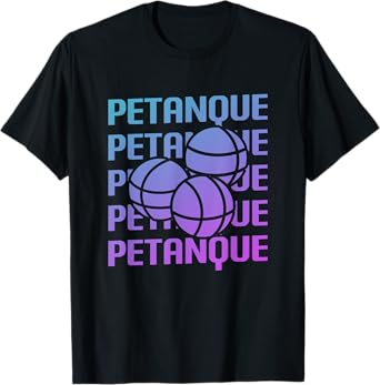 Retro Vintage Classic Petanque Player T-Shirt