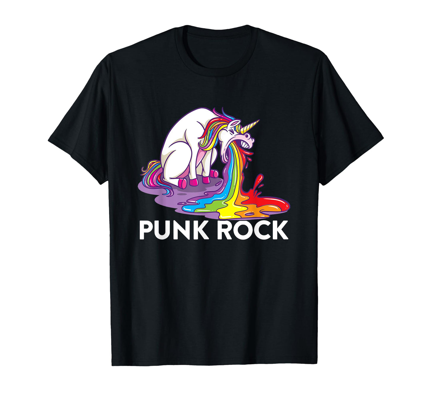 Punk Rock Unicorn T-Shirt