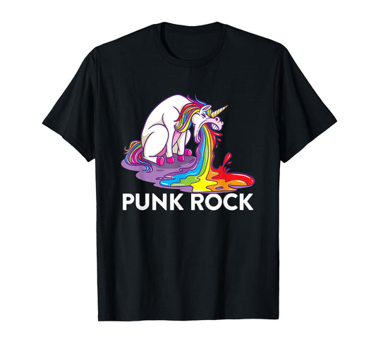 Punk Rock Unicorn T-Shirt