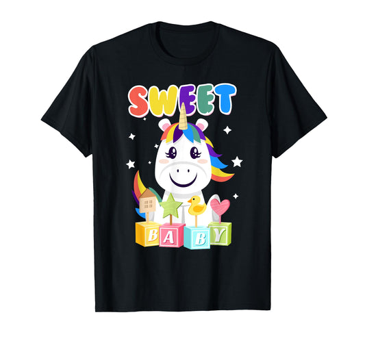 ABDL Ab DL Unicorn Rainbow Cute Baby DDLG T-Shirt