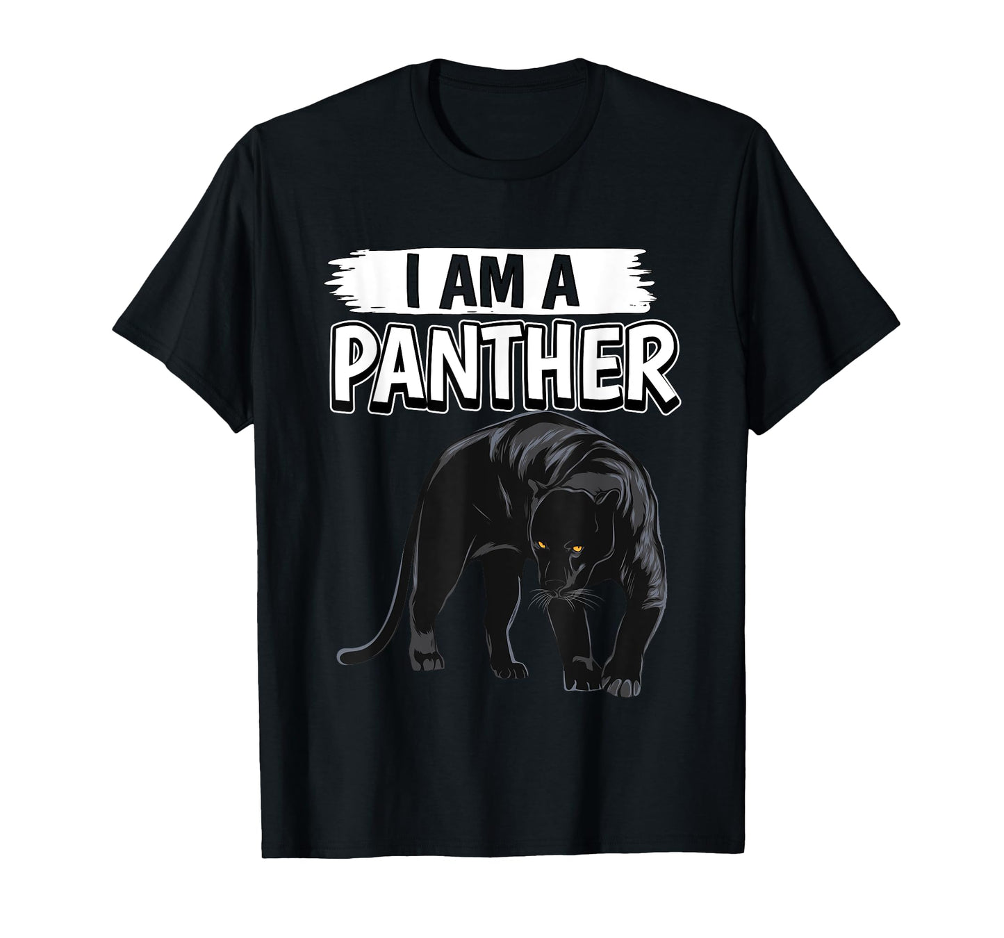 Panthers Quote Wildcat I Am A Panther T-Shirt