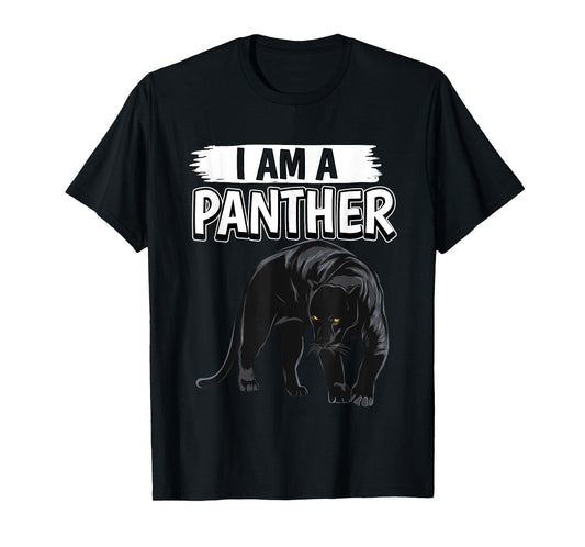 Panthers Quote Wildcat I Am A Panther T-Shirt