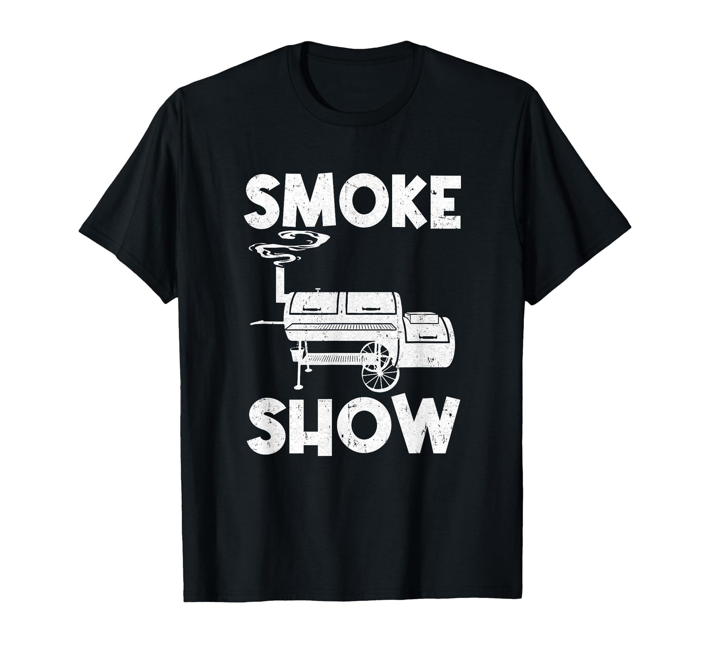 Smoke Show Funny Bbq Smoker Grilling Meat Smoking Grill T-Shirt