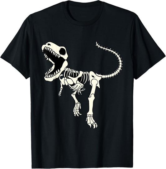 Halloween Skull Dino Sweet or Sour Dinosaur T-Shirt