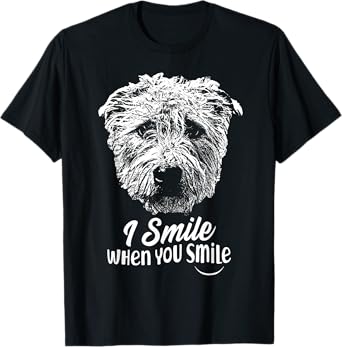 I Smile Glen Of Imaal Terrier T-Shirt